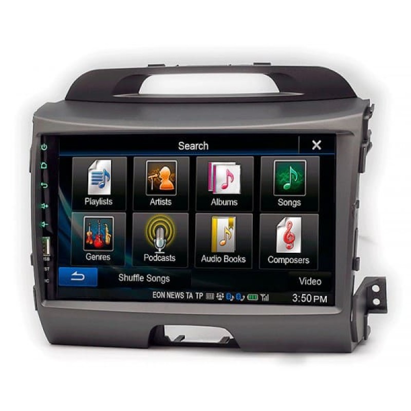 Штатная магнитола 22-104: 9-inch для KIA SPORTAGE (SL) 2010-2016 - A7