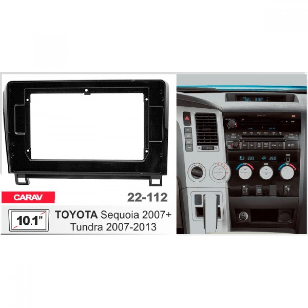 Штатная магнитола 22-112: 10.1-inch для TOYOTA TUNDRA 2007-2013, SEQUOIA 2007-2017 - A10D