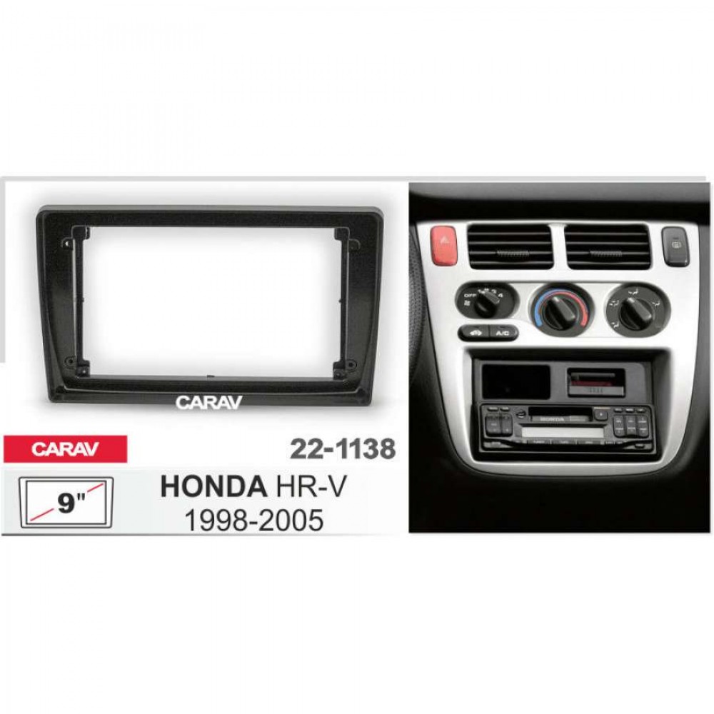 Штатная магнитола 22-1138: 9-inch для HONDA HR-V 1998-2005 - A09D