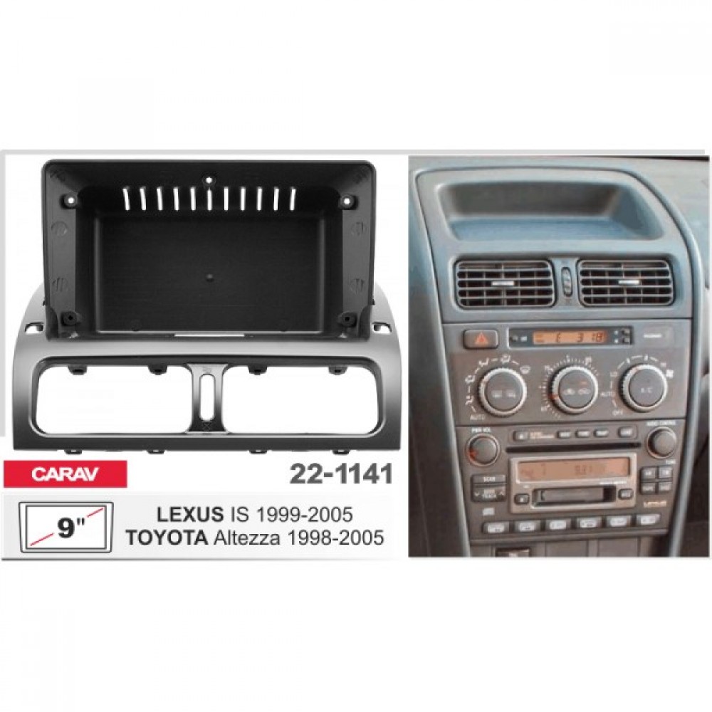 Штатная магнитола 22-1141: 9-inch для LEXUS IS 1999-2005 - A6