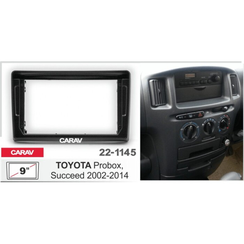 Штатная магнитола 22-1145: 9-inch для TOYOTA PROBOX, SUCCEED 2002-2014 - Q7