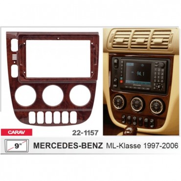 Штатная магнитола 22-1157: 9-inch для MERCEDES-BENZ M-CLASS (W163) 1997-2005 - G13