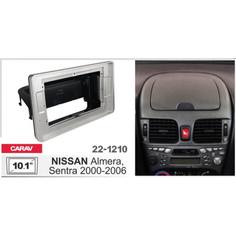 Штатная магнитола 22-1210: 10.1-inch для NISSAN ALMERA, SENTRA 2000-2006 - N10Pro