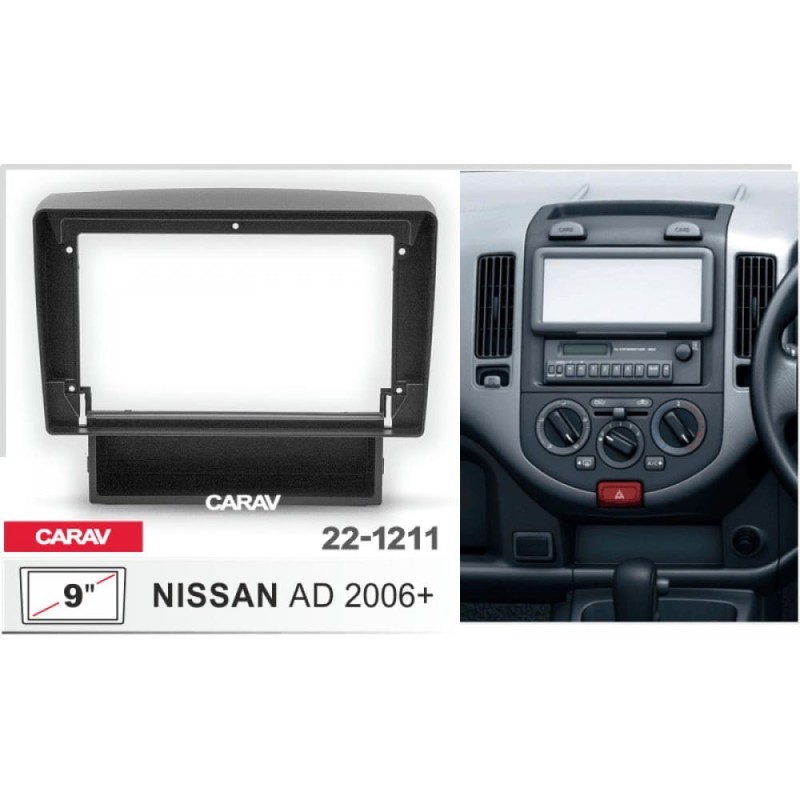 Штатная магнитола 22-1211: 9-inch для NISSAN AD 2006-2024 - G10