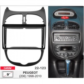 Штатная магнитола 22-123: 9-inch для PEUGEOT 206 1998-2010 - A10D