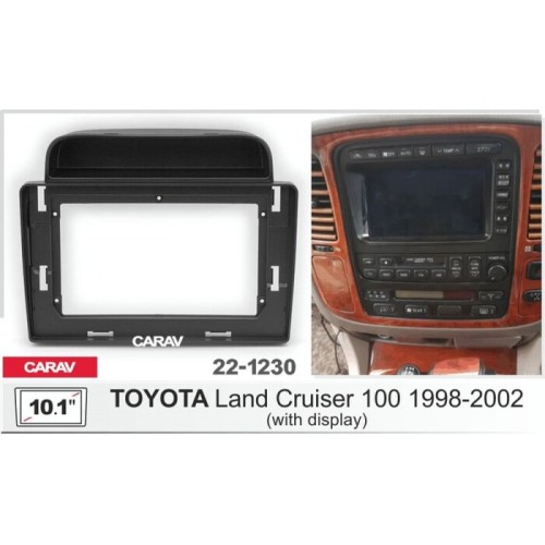 Штатная магнитола 22-1230: 10.1-inch для TOYOTA LAND CRUISER 100 1998-2002 - A10D