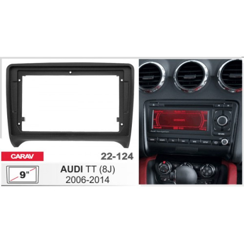 Штатная магнитола 22-124: 9-inch для AUDI TT 2006-2014 - A18
