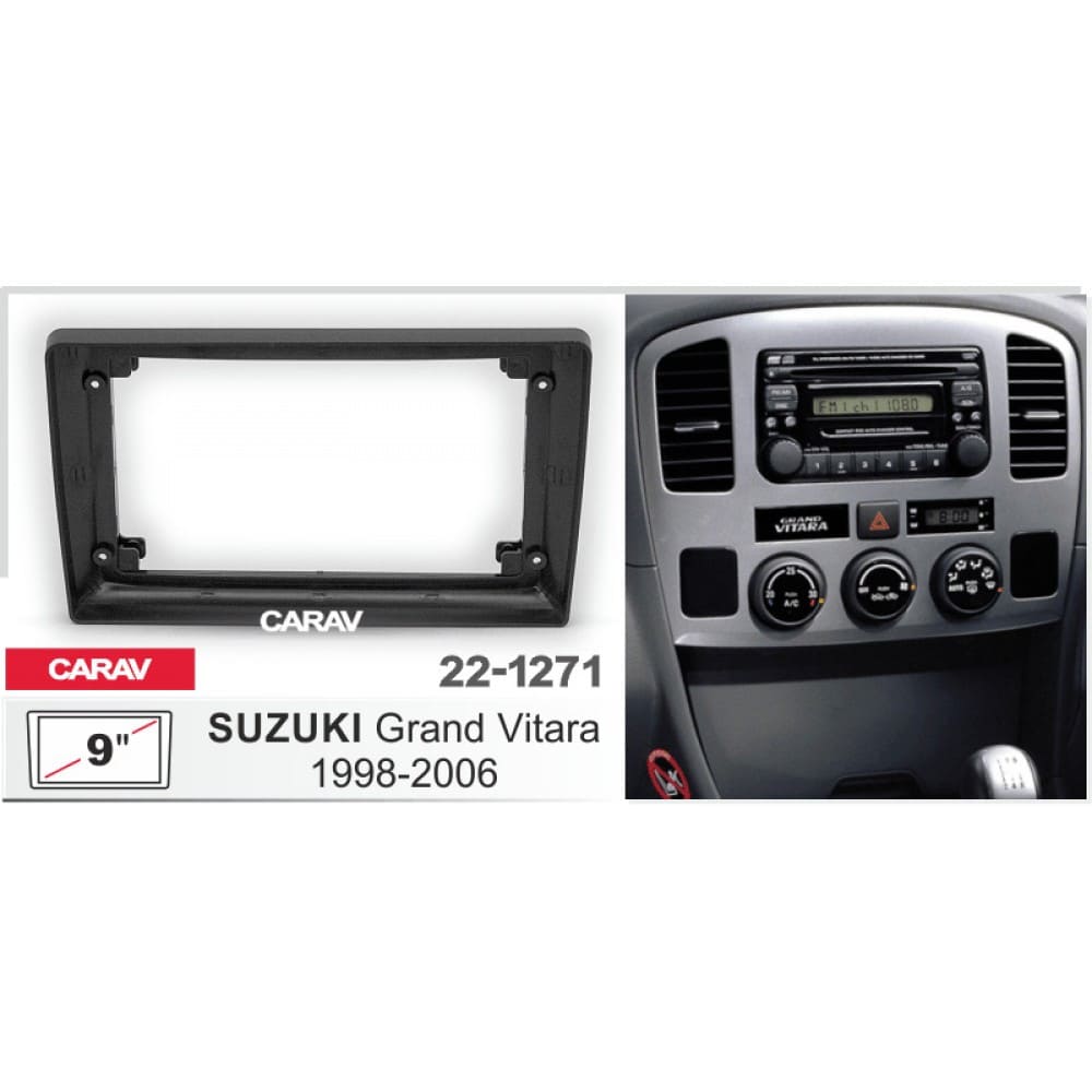 Штатная магнитола 22-1271: 9-inch для SUZUKI GRAND VITARA 1998-2005, GRAND VITARA XL-7 2001-2006 - A10D