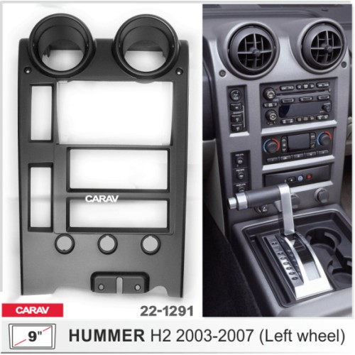 Штатная магнитола 22-1291: 9-inch для HUMMER H2 2003-2007 - A16