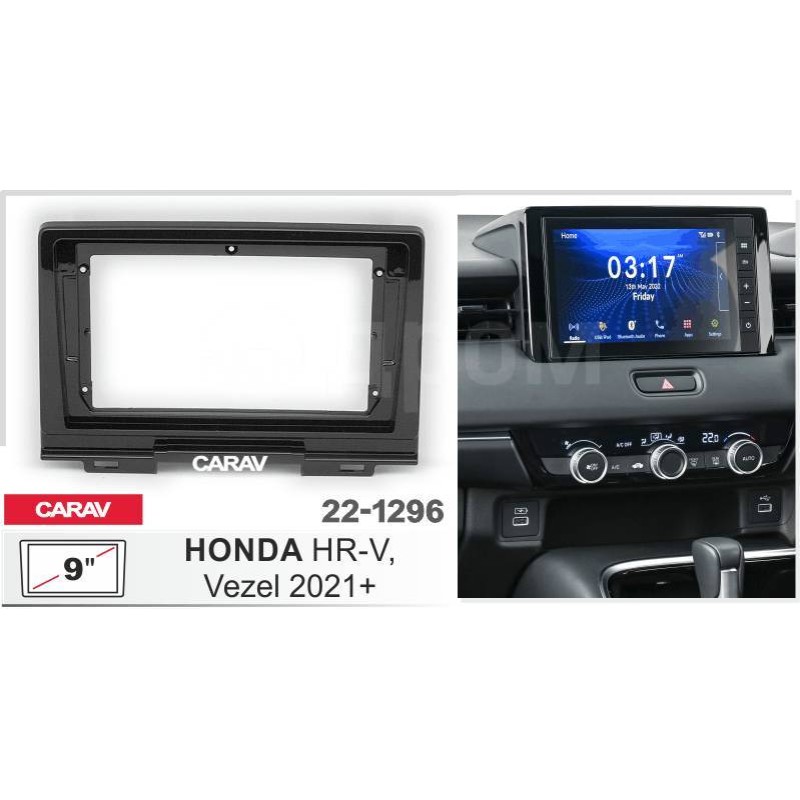 Штатная магнитола 22-1296: 9-inch для HONDA HR-V, VEZEL 2021-2024 - A7