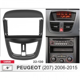 Штатная магнитола 22-130: 9-inch для PEUGEOT 207 2006-2015 - Q8
