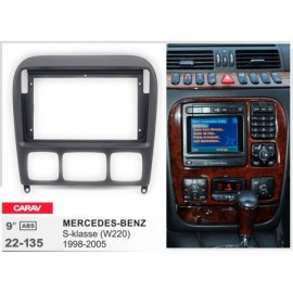 Штатная магнитола 22-135: 9-inch для MERCEDES-BENZ S-CLASS (W220) 1998-2005 - A7