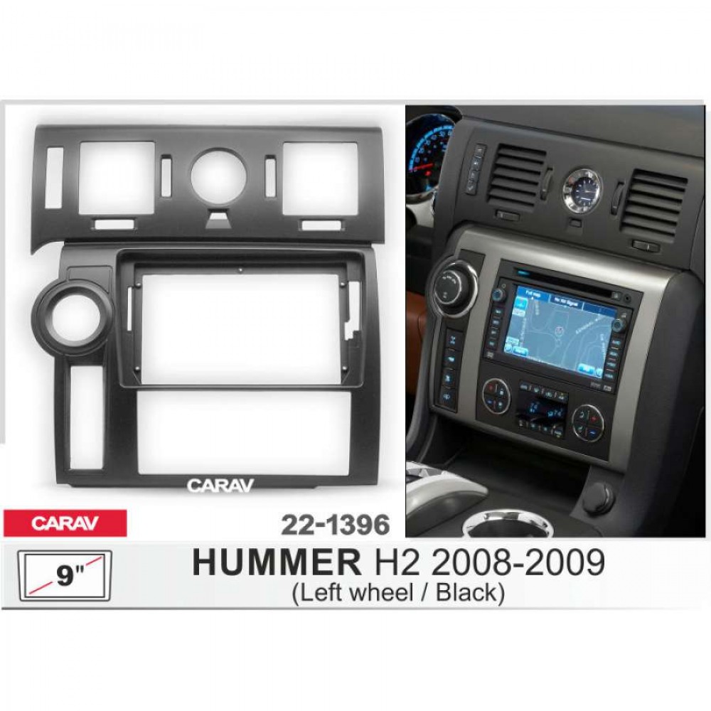 Штатная магнитола 22-1396: 9-inch для HUMMER H2 2008-2009 - G9