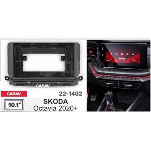 Штатная магнитола 22-1402: 10.1-inch для SKODA OCTAVIA 2020-2024 - A6