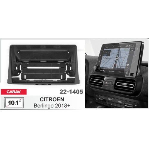 Штатная магнитола 22-1405: 10.1-inch для CITROEN BERLINGO 2018-2024 - A10D