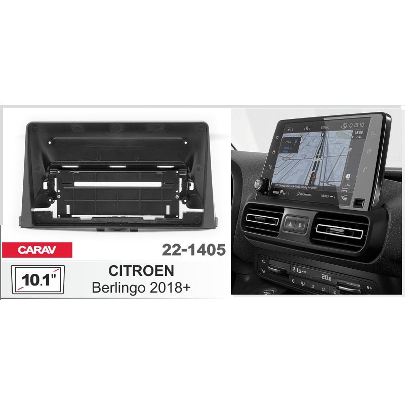 Штатная магнитола 22-1405: 10.1-inch для CITROEN BERLINGO 2018-2024 - A10D