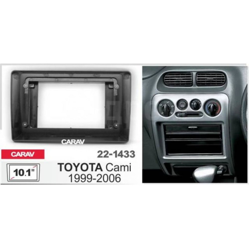 Штатная магнитола 22-1433: 10.1-inch для TOYOTA CAMI 1999-2006 - G9