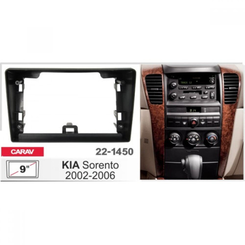 Штатная магнитола 22-1450: 9-inch для KIA SORENTO 2002-2006 - A09D
