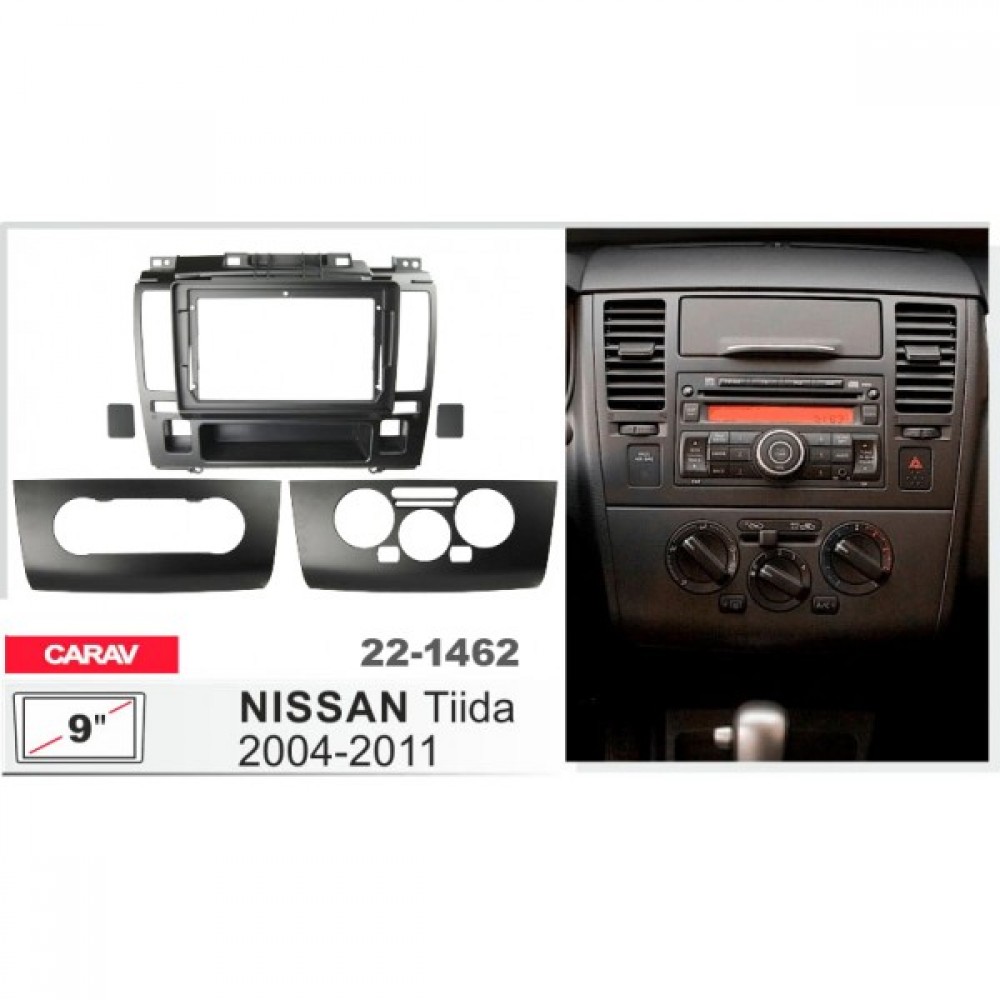 Штатная магнитола 22-1462: 9-inch для NISSAN TIIDA 2004-2011, VERSA 2007-2012 - A7
