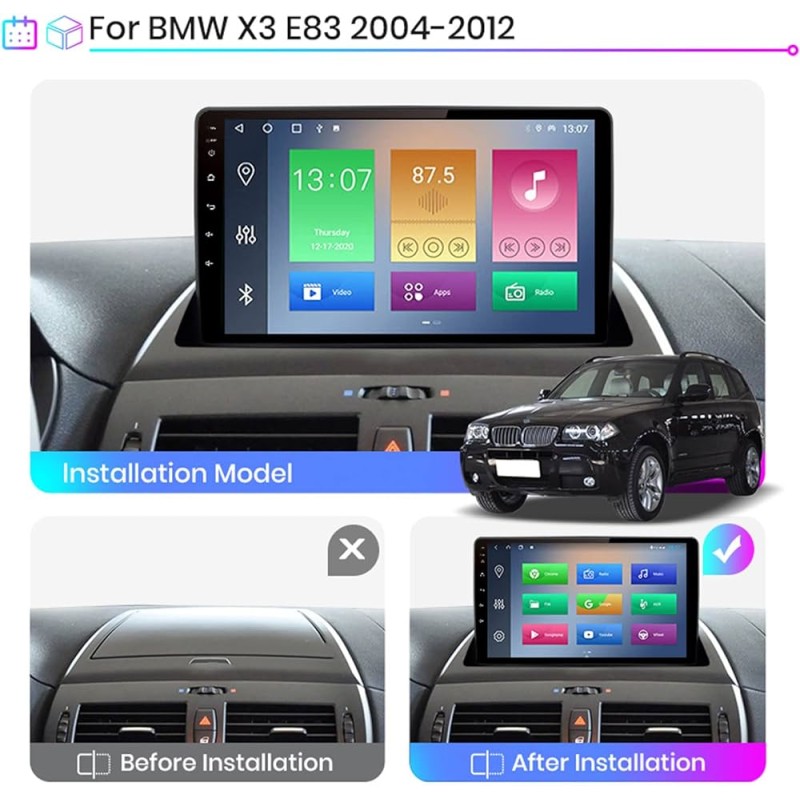 Штатная магнитола 22-1472: 9-inch для BMW X3 2011-2016 - A18