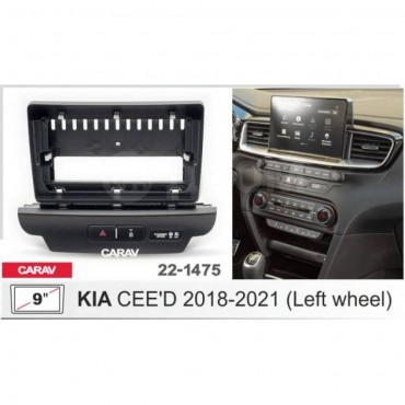 Штатная магнитола 22-1475: 9-inch для KIA CEED 2018-2021 - A18
