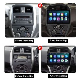 Штатная магнитола 22-1510: 10.1-inch для NISSAN VERSA (B17), VERSA NOTE (E12) 2015-2019 - A7