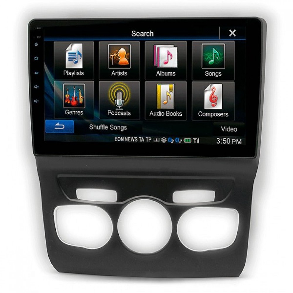 Штатная магнитола 22-152: 10.1-inch для CITROEN C4 2010-2015 - Q8