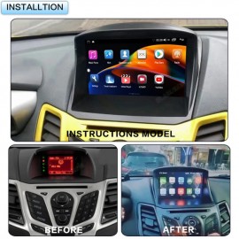 Штатная магнитола 22-1523: 10.1-inch для FORD FIESTA 2017-2024 - N10Pro