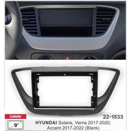 Штатная магнитола 22-1533: 9-inch для HYUNDAI SOLARIS, VERNA 2017-2020, ACCENT 2017-2022 - A10D