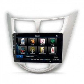 Штатная магнитола 22-1536: 9-inch для HYUNDAI SOLARIS, VERNA, I-25, ACCENT 2010-2017 - A10D