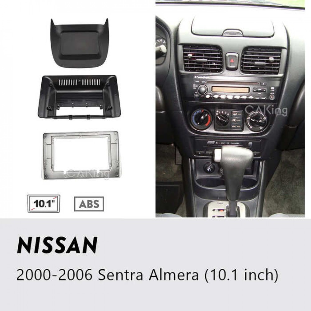 Штатная магнитола 22-1583: 10.1-inch для NISSAN SUNNY (B15) 1998-2004 - A7