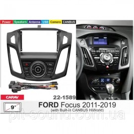 Штатная магнитола 22-1589: 9-inch для FORD FOCUS 2011-2019 - A6