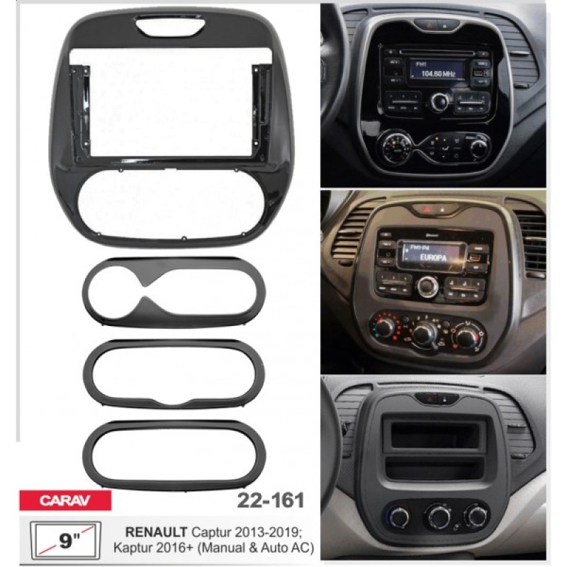 Sistem multimedia audio BORD 22-161: 9-inch RENAULT CAPTUR 2013-2019 - A18