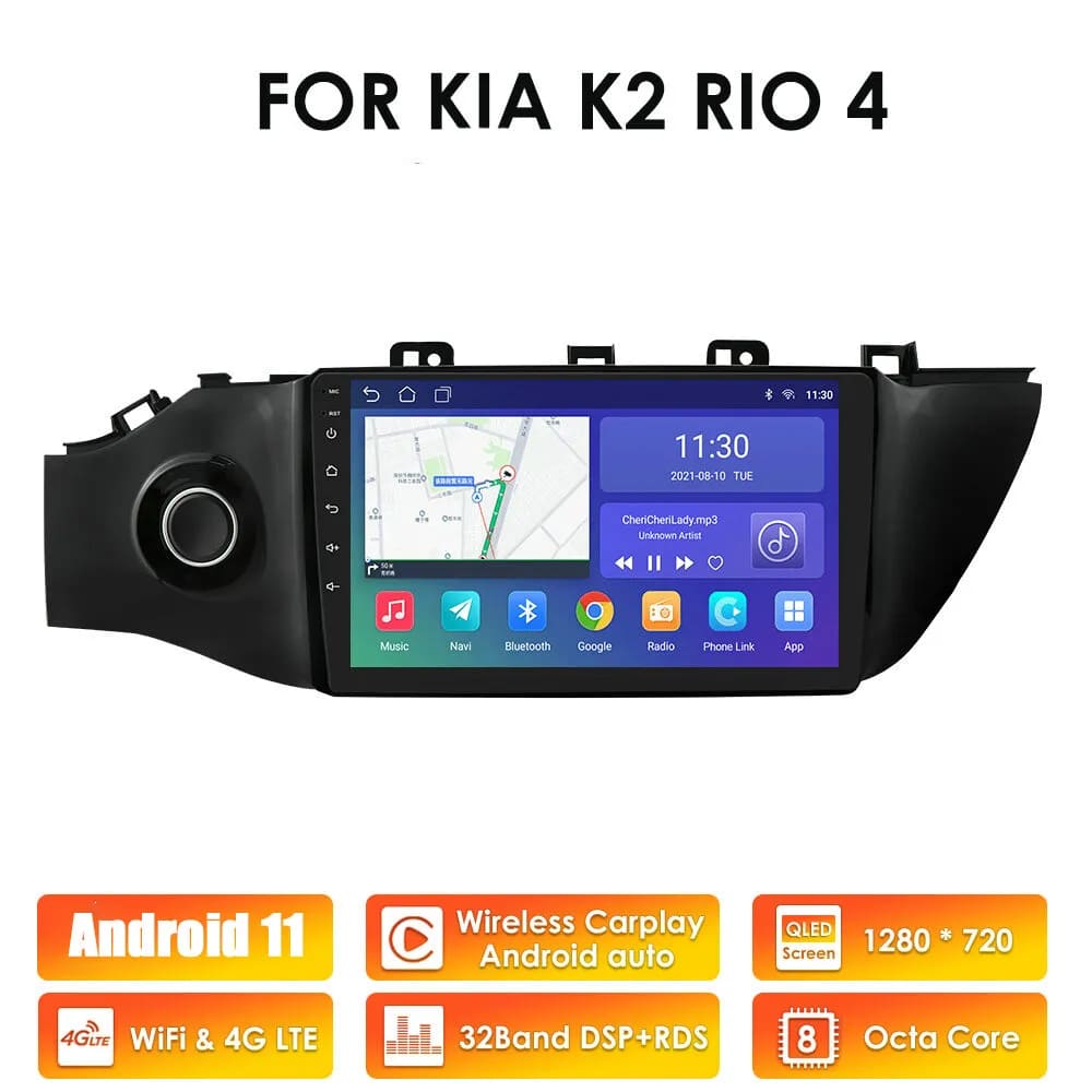 Штатная магнитола 22-1633: 9-inch для KIA RIO, K2 2020-2024 - A10D