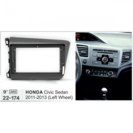 Штатная магнитола 22-174: 9-inch для HONDA CIVIC (SEDAN) 2011-2013 - N10Pro