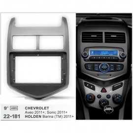 Штатная магнитола 22-181: 9-inch для CHEVROLET AVEO, SONIC 2011-2018 - A10D