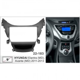 Штатная магнитола 22-183: 9-inch для HYUNDAI ELANTRA (MD), AVANTE (MD) 2011-2013 - A10D