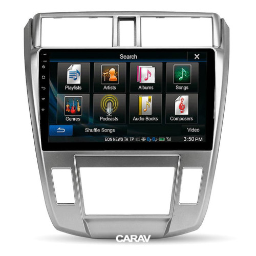 Штатная магнитола 22-217: 10.1-inch для HONDA CITY 2008-2014, BALLADE 2011-2014 - A6