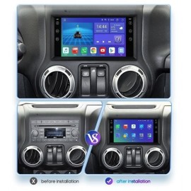 Штатная магнитола 22-231: 10.1-inch для JEEP WRANGLER 2011-2014 - Q8