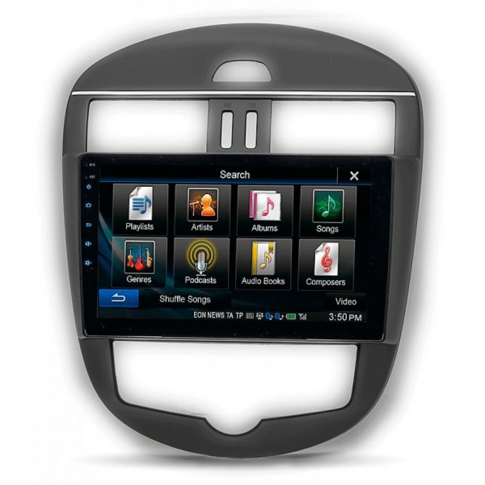 Штатная магнитола 22-237: 10.1-inch для NISSAN TIIDA (C12) 2011-2016, PULSAR 2013-2016 - A7