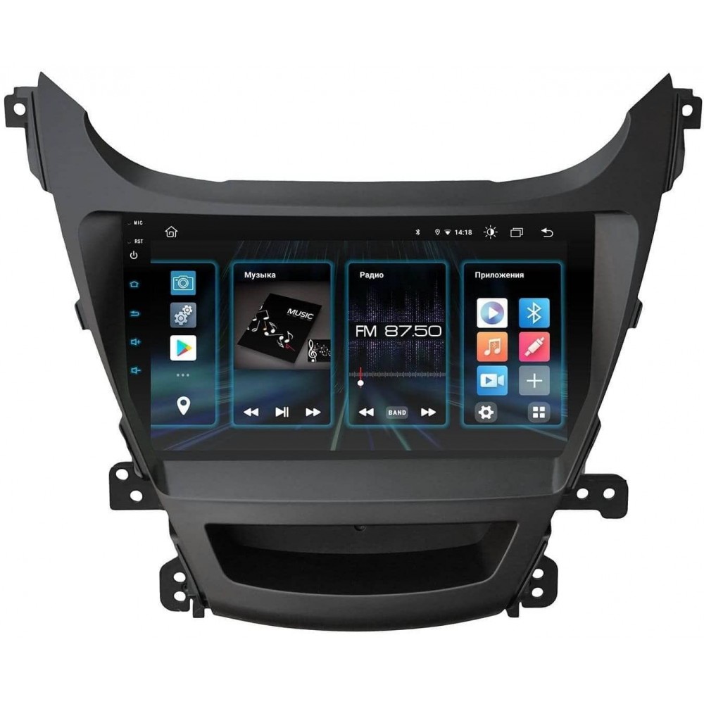 Штатная магнитола 22-274: 9-inch для HYUNDAI ELANTRA (MD) 2014-2016, AVANTE (MD) 2013-2015 - A10D