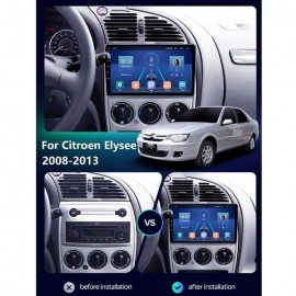 Штатная магнитола 22-285: 9-inch для CITROEN C-ELYSSE 2008-2013 - A6