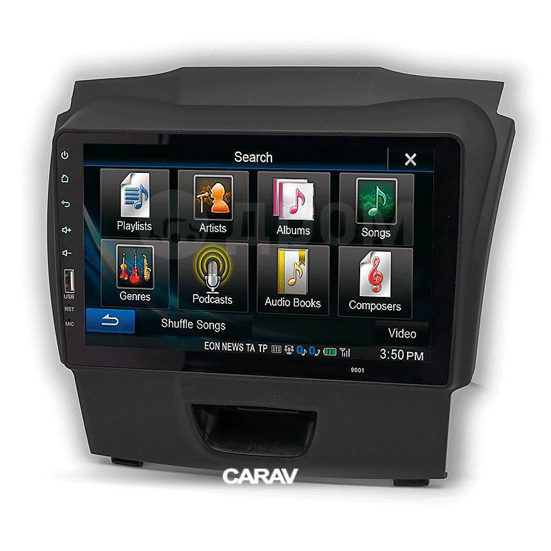 Штатная магнитола 22-292: 9-inch для ISUZU D-MAX 2012-2019, MU-X 2013-2024 - A10D