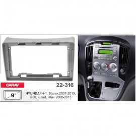 Штатная магнитола 22-316: 9-inch для HYUNDAI H-1, STAREX 2007-2015, I800, IMAX 2008-2015 - A10D
