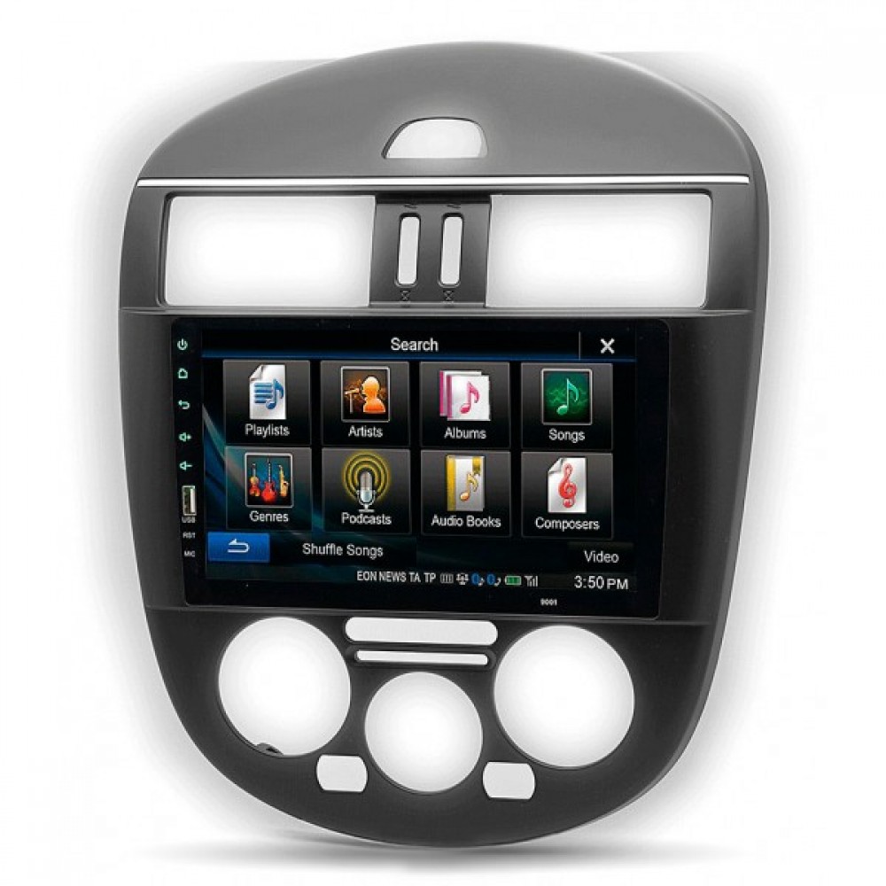 Штатная магнитола 22-348: 9-inch для NISSAN TIIDA (C12) 2011-2016 - A7