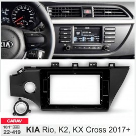 Штатная магнитола 22-419: 10.1-inch для KIA RIO, K2, KX CROSS 2017-2020 - A10D