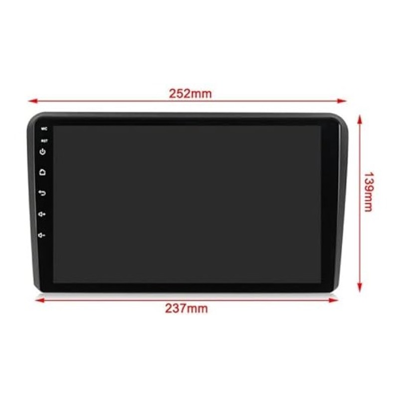 Штатная магнитола 22-450: 9-inch для AUDI A3 2003-2012 - X7