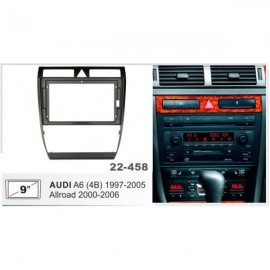 Штатная магнитола 22-458: 9-inch для AUDI A6 (4B) 1997-2005, ALLROAD 2000-2006 - A6