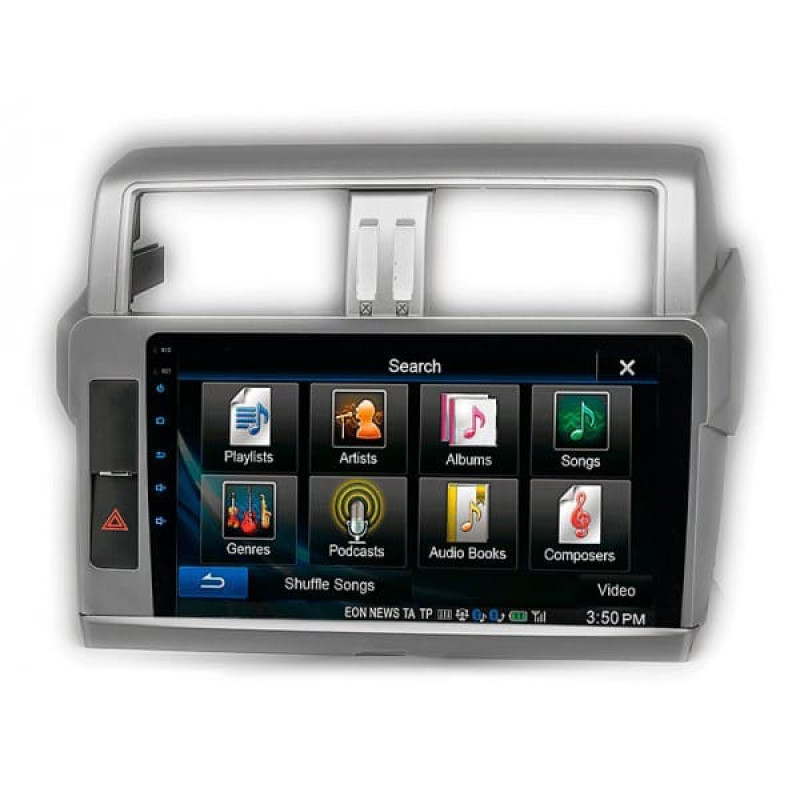 Штатная магнитола 22-475: 10.1-inch для TOYOTA LAND CRUISER PRADO (150) 2013-2017 - Q7