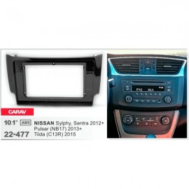 Штатная магнитола 22-477: 10.1-inch для NISSAN SENTRA, SYLPHY 2012-2021, PULSAR (NB17) 2013-2018, TIIDA (C13R) 2015 - A10D